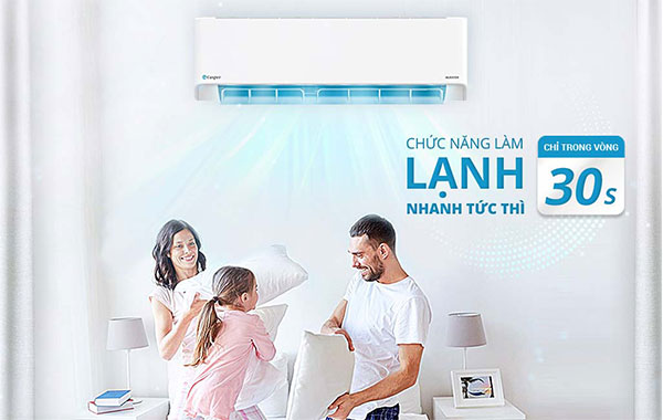 Máy lạnh Casper Inverter 1 HP HC-09IA32 - Chức năng làm lạnh nhanh